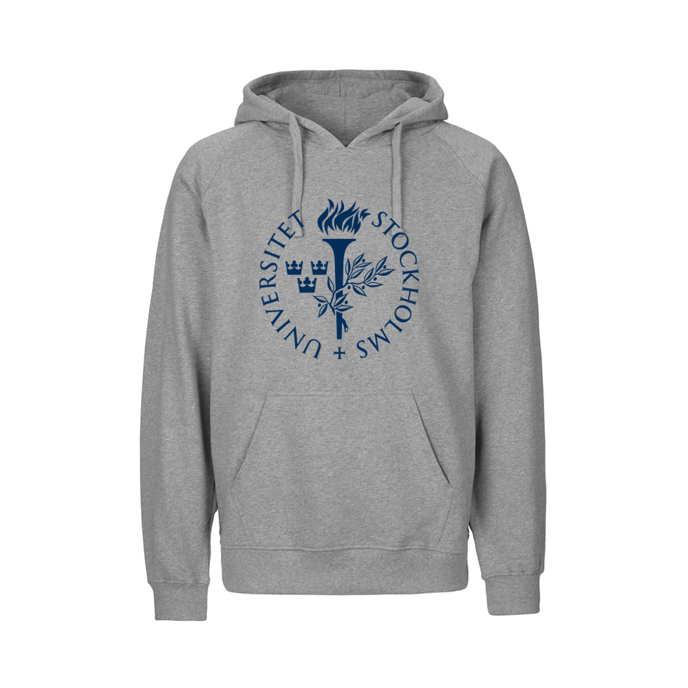 Hoodie, herr Grå