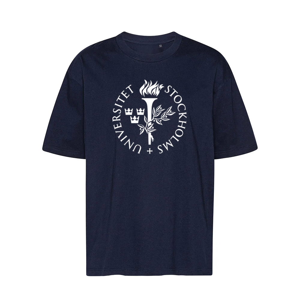 T-shirt oversize Blå